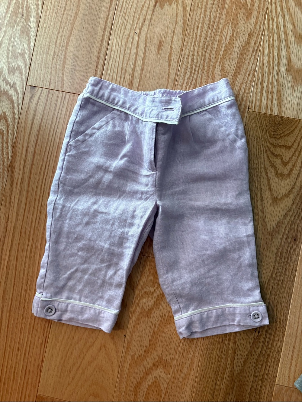 Janie and Jack Lilac Capri Pants for Kids